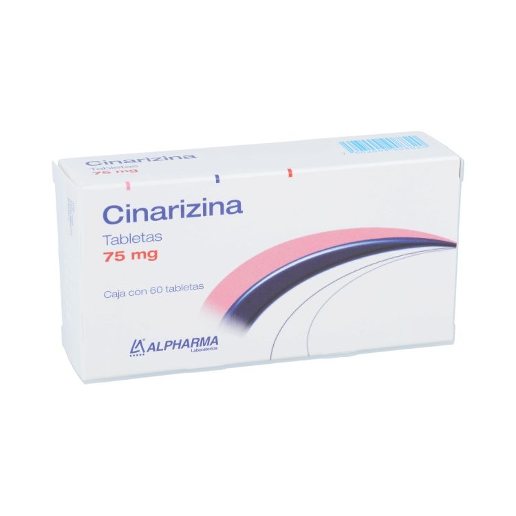 CINARIZINA ALPHARMA 75MG.60TAB.