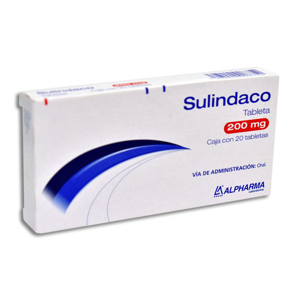 SULINDACO ALPHARMA CLISON 200MG.20T.