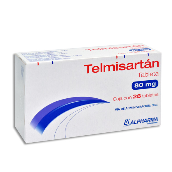 TELMISARTAN ALPHARMA 80MG.28TAB.