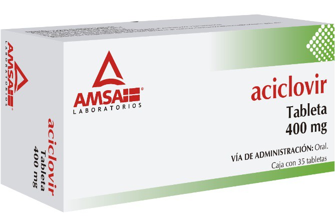 ACICLOVIR AMSA 400MG.35TAB.