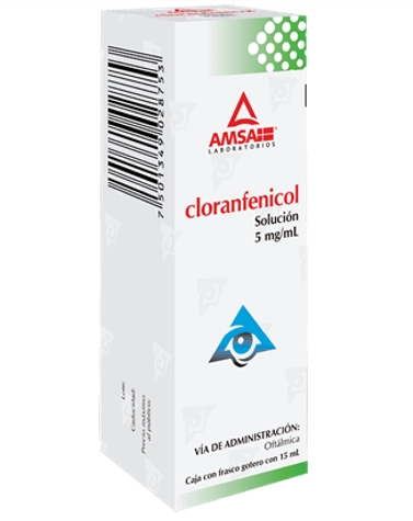 CLORANFENICOL AMSA OFTALMICO 15ML.