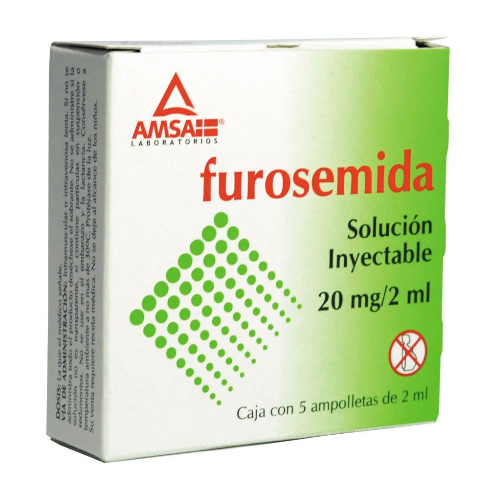 FUROSEMIDA AMSA 20MG.C/5AMP.