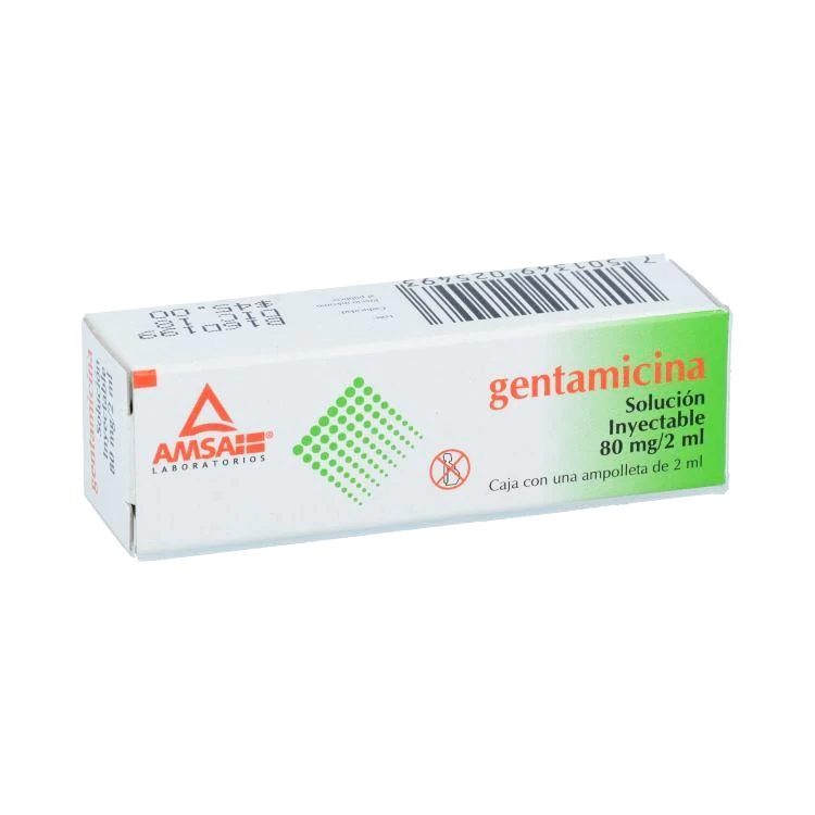GENTAMICINA AMSA 80MG.INY.C/1AMP.