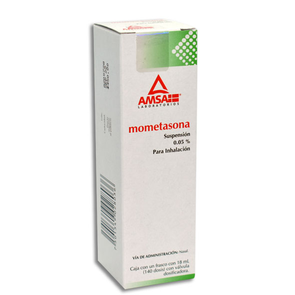 MOMETASONA AMSA 50MCG.P/INH.18ML.
