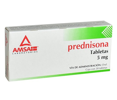 PREDNISONA AMSA 5MG.20TAB.
