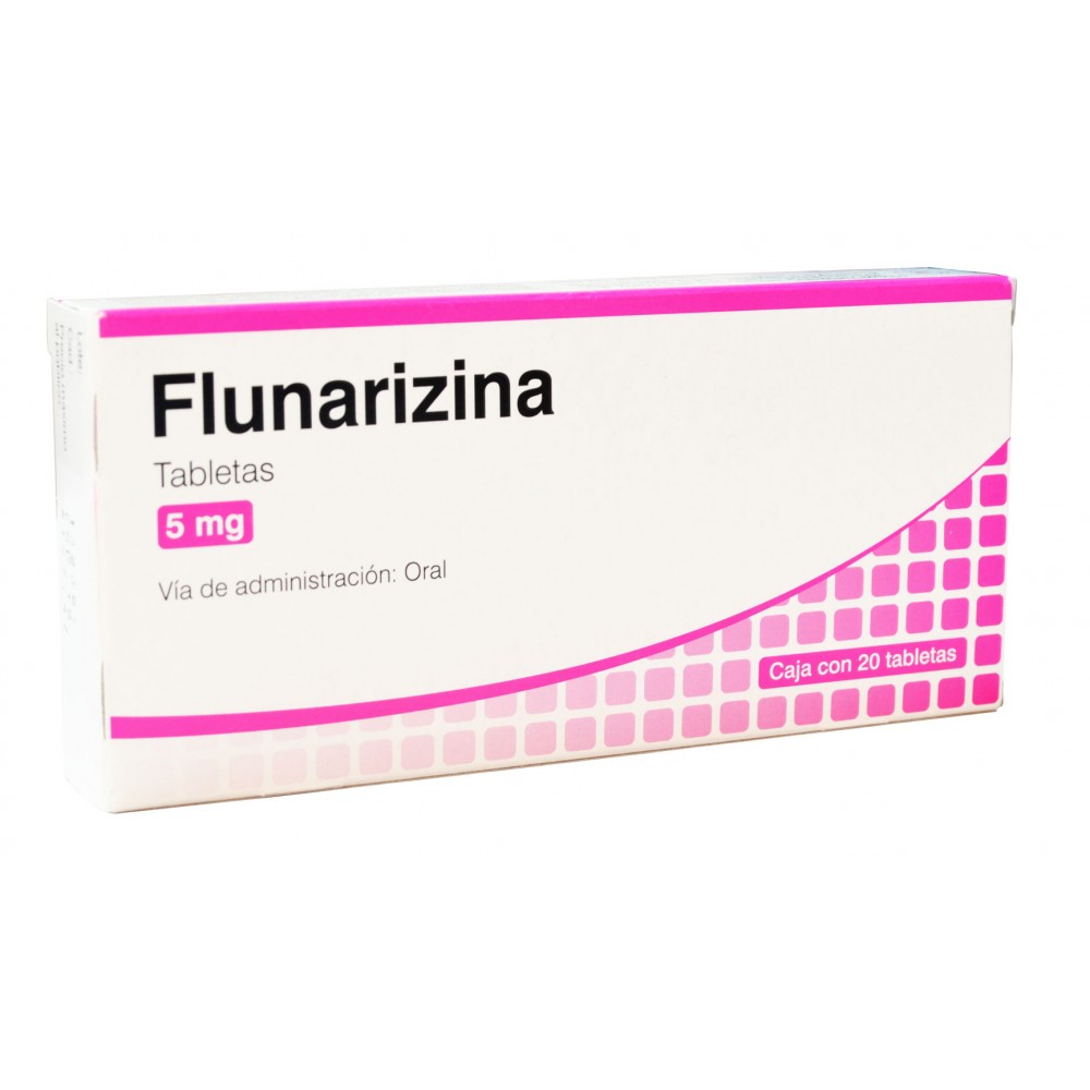 FLUNARIZINA TECNO.5MG.20TAB.