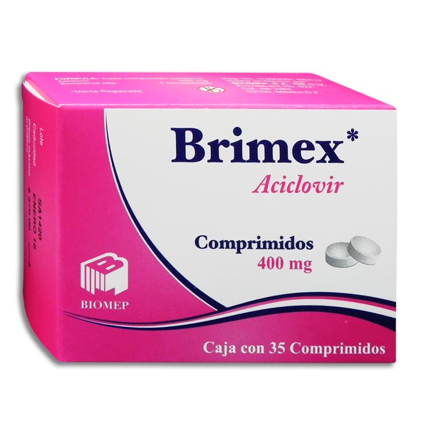ACICLOVIR BRIMEX 400MG.C/35TAB.