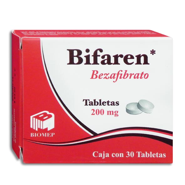 BEZAFIBRATO BIFAREN 200MG.C/30T.