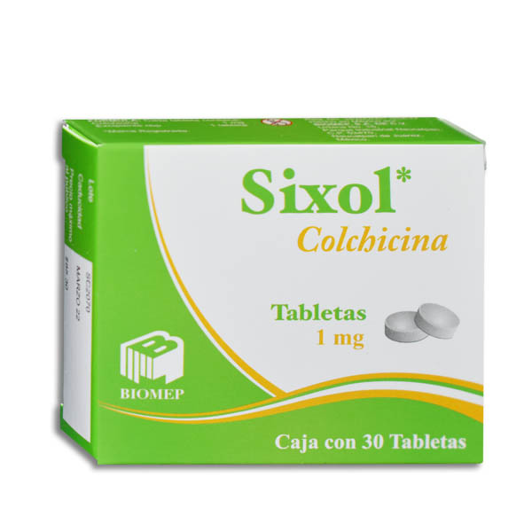 COLCHICINA SIXOL BIOMEP 1MG.30TAB.