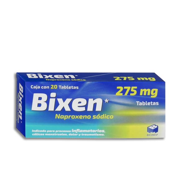 NAPROXENO BIXEN 275MG.C/20TAB.