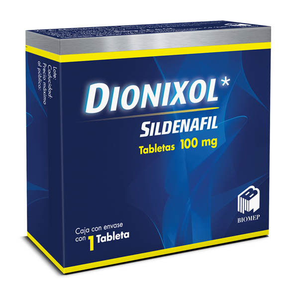 SILDENAFIL DIONIXOL 100MG.C/1TAB.