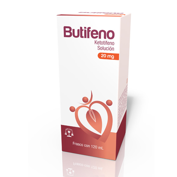 KETOTIFENO BUTIFENO 20MG.SOL.120ML.