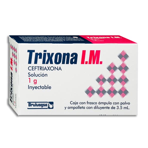 CEFTRIAXONA TRIXONA 1GR.IM C/1AMP.