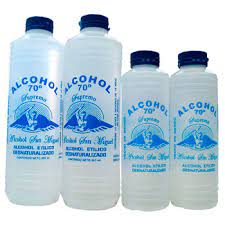 ALCOHOL SAN MIGUEL AZUL C/500ML.