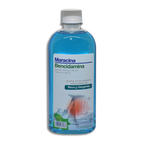 BENCIDAMINA MARACINA SOL.360ML.