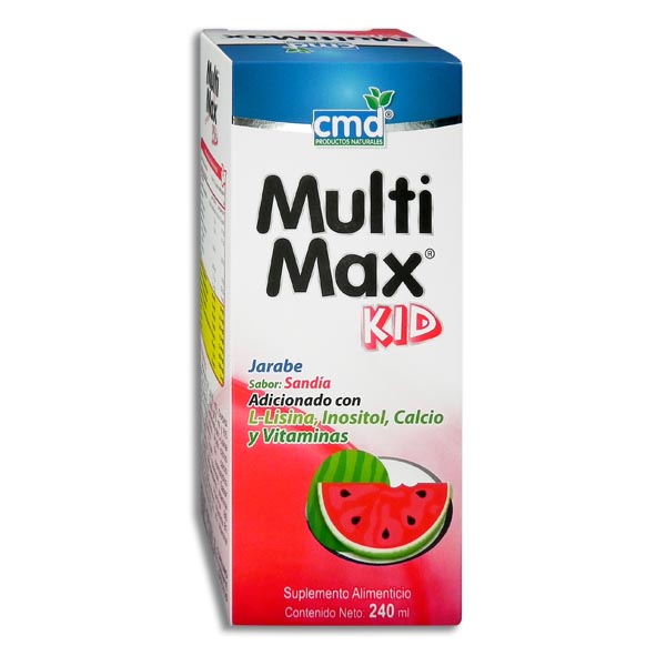 MULTIMAX KID MULTIV.JBE.C/240ML.