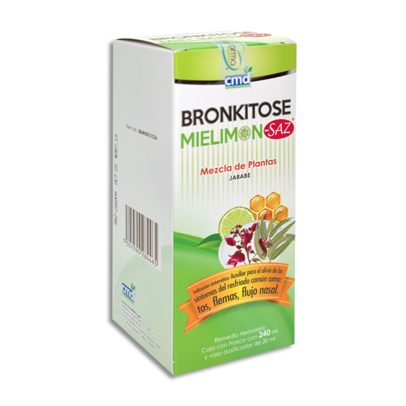 BRONKITOSE MIEL.SAZ JARABE 240ML.