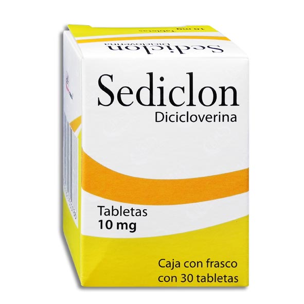 DICICLOVERINA SEDICLON 10MG.30TAB.