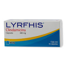 CLINDAMICINA LYRFHIS 300MG.C/16CAP.