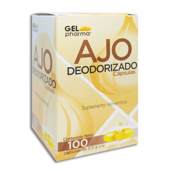 AJO DEUDORIZADO GELPHARMA C/100C.