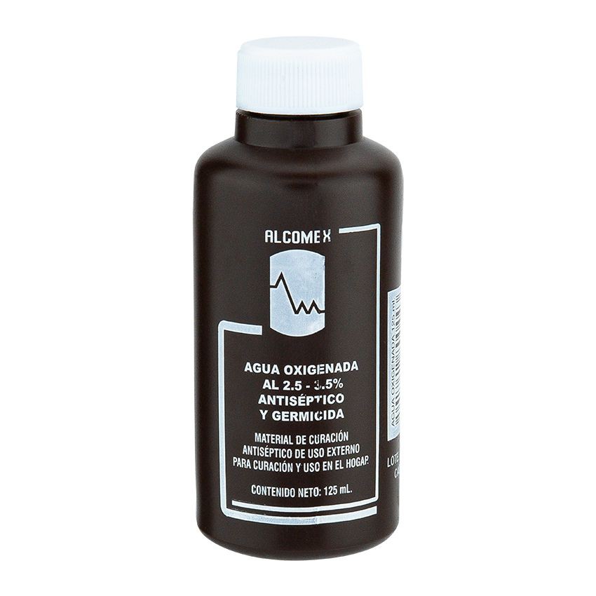 AGUA OXIGENADA ALCOMEX C/125ML