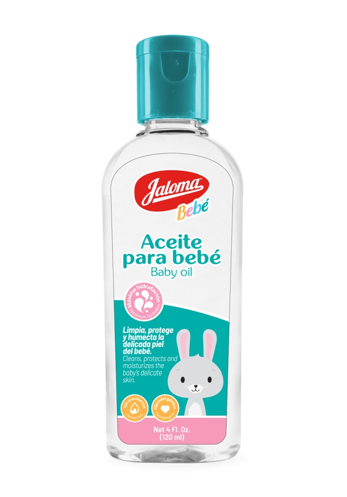ACEITE JALOMA BEBE. C/120ML.