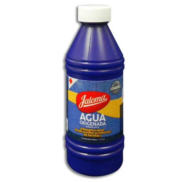AGUA OXIGENADA JALOMA C/112ML.