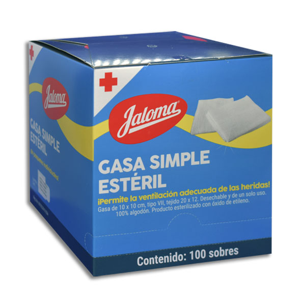 GASA JALOMA 10X10CM.100PZAS.