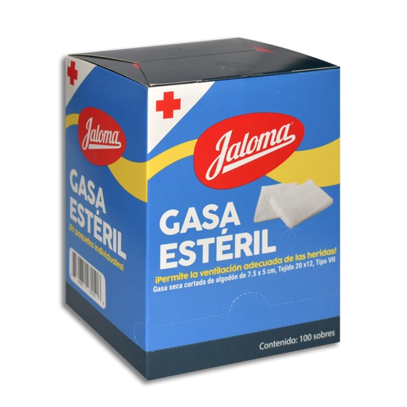 GASA JALOMA 7.5X5CM.100SOB.