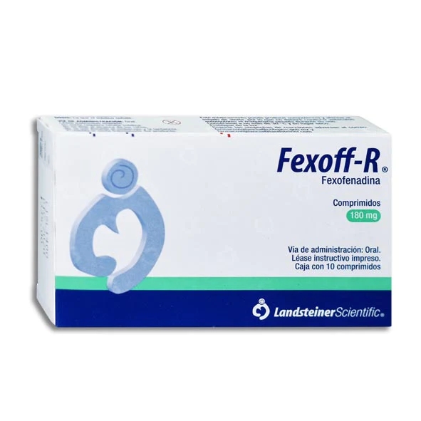 FEXOFENADINA FEXOFF-R 180MG.10TAB.