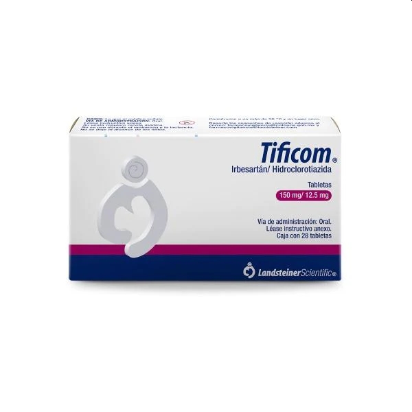IRBES.HID.TIFICOM 150/12.5MG.28T