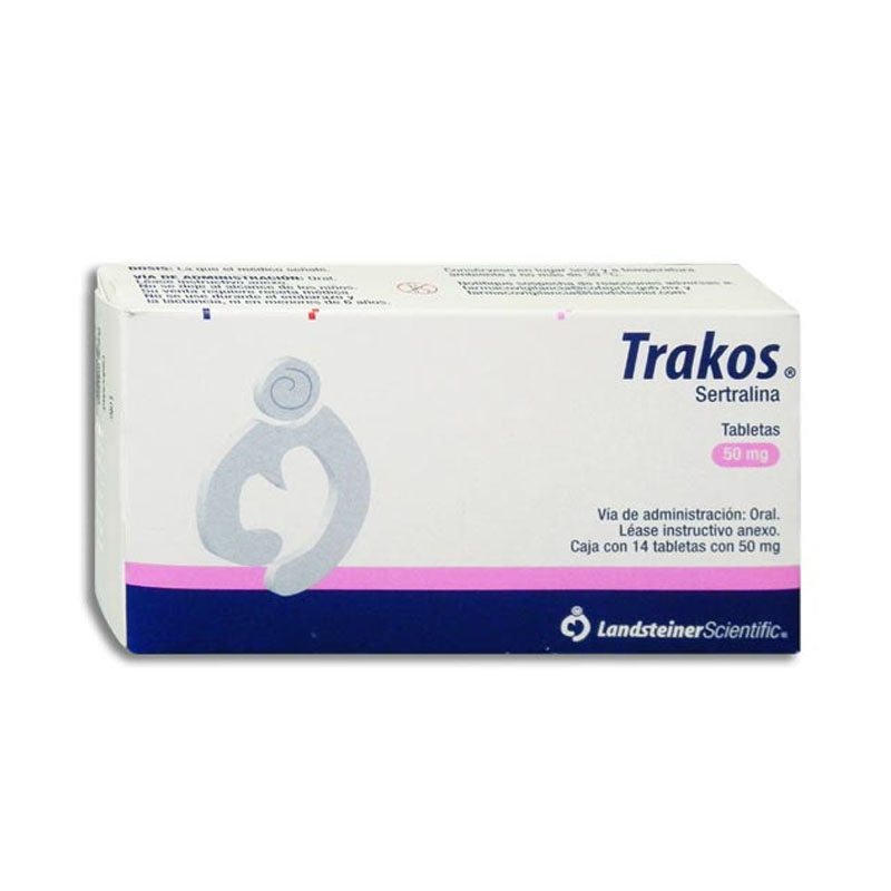 SERTRALINA TRAKOS 50MG.14TAB.