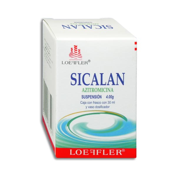 AZITROMICINA SICALAN SUSP.C/30ML.