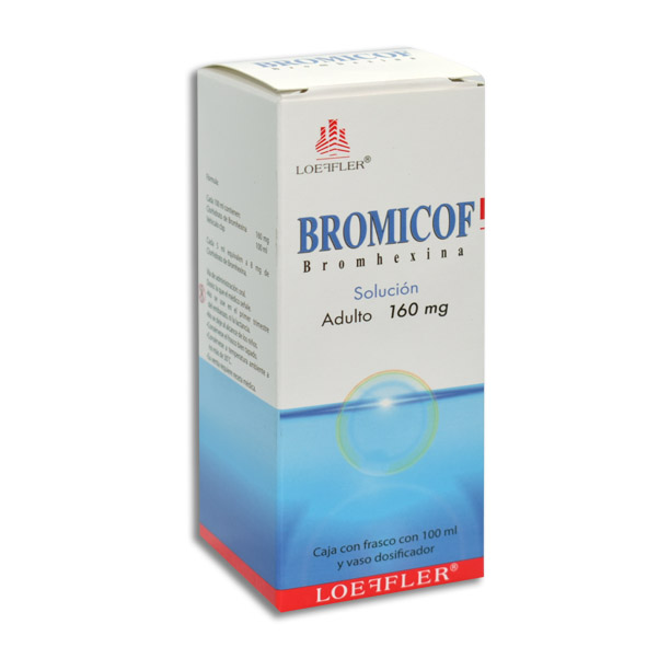 BROMHEXINA BROMICOF ADULTO C/100ML.