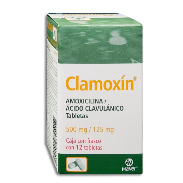 CLAMOXIN 500/125MG.C/12T