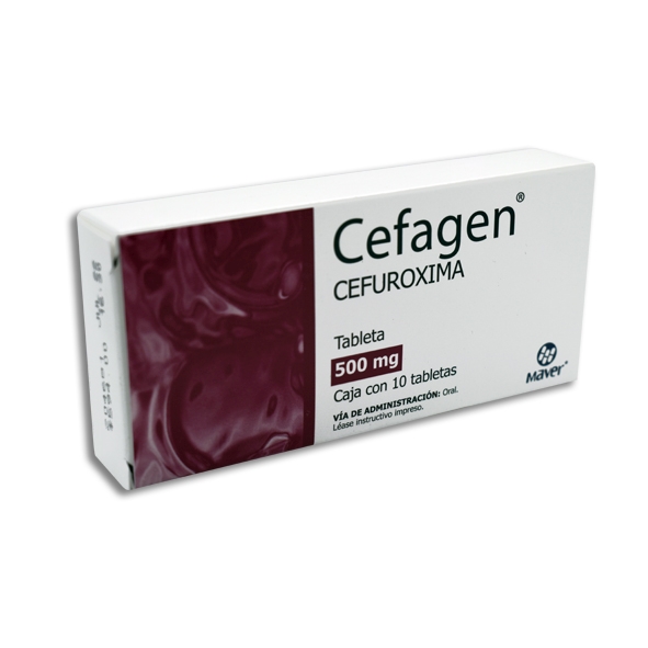 CEFAGEN 500MG.10TAB.