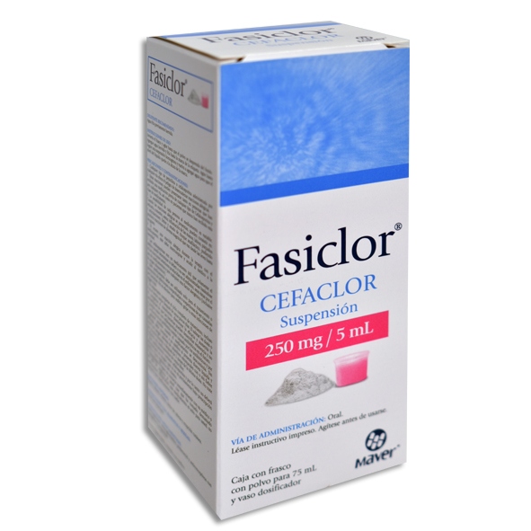 CEFACLOR FASICLOR 250MG.SUSP.C/75ML.