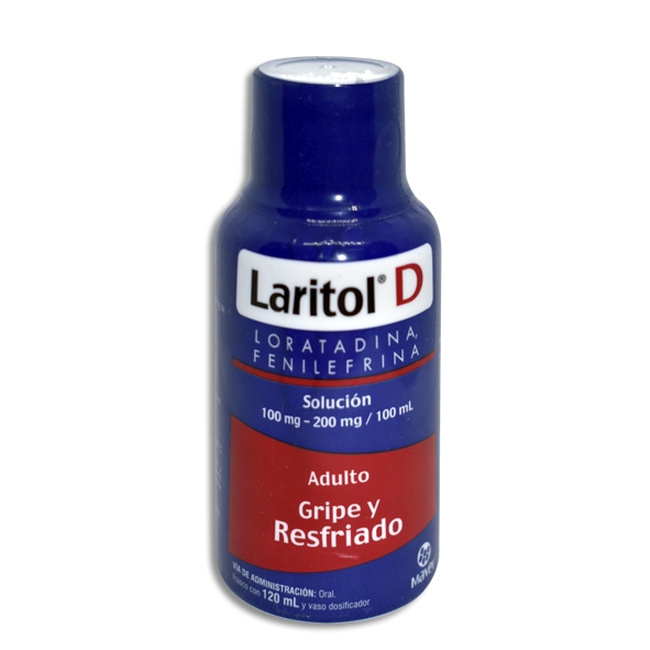 LARITOL D SOL.ADULTO C/120ML.