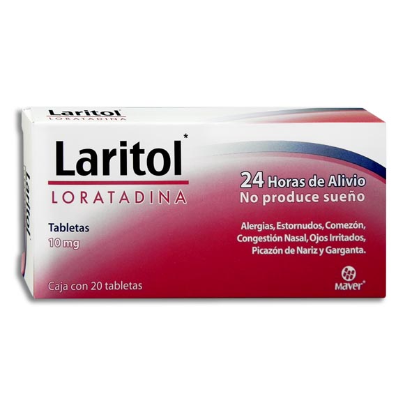 LORATADINA LARITOL 10MG.C/20T.