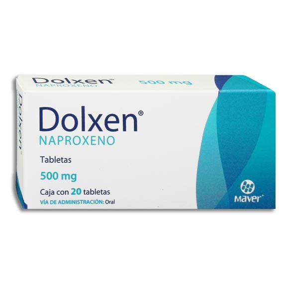 NAPROXENO DOLXEN 500MG.C/20TAB.