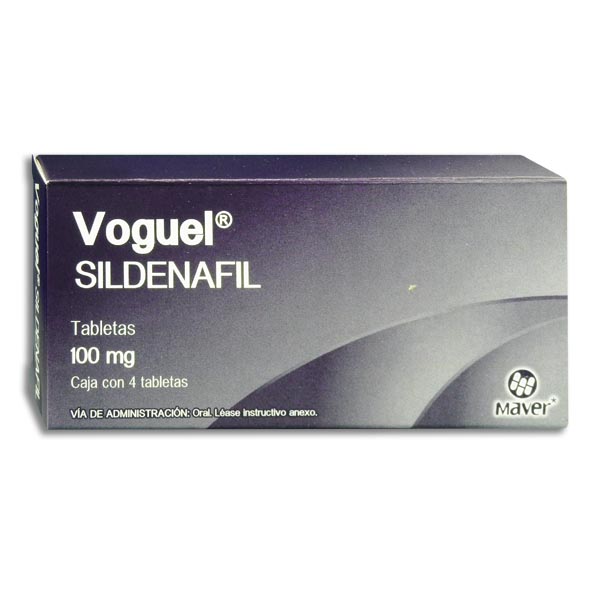 SILDENAFIL VOGUEL 100MG.C/4TAB.