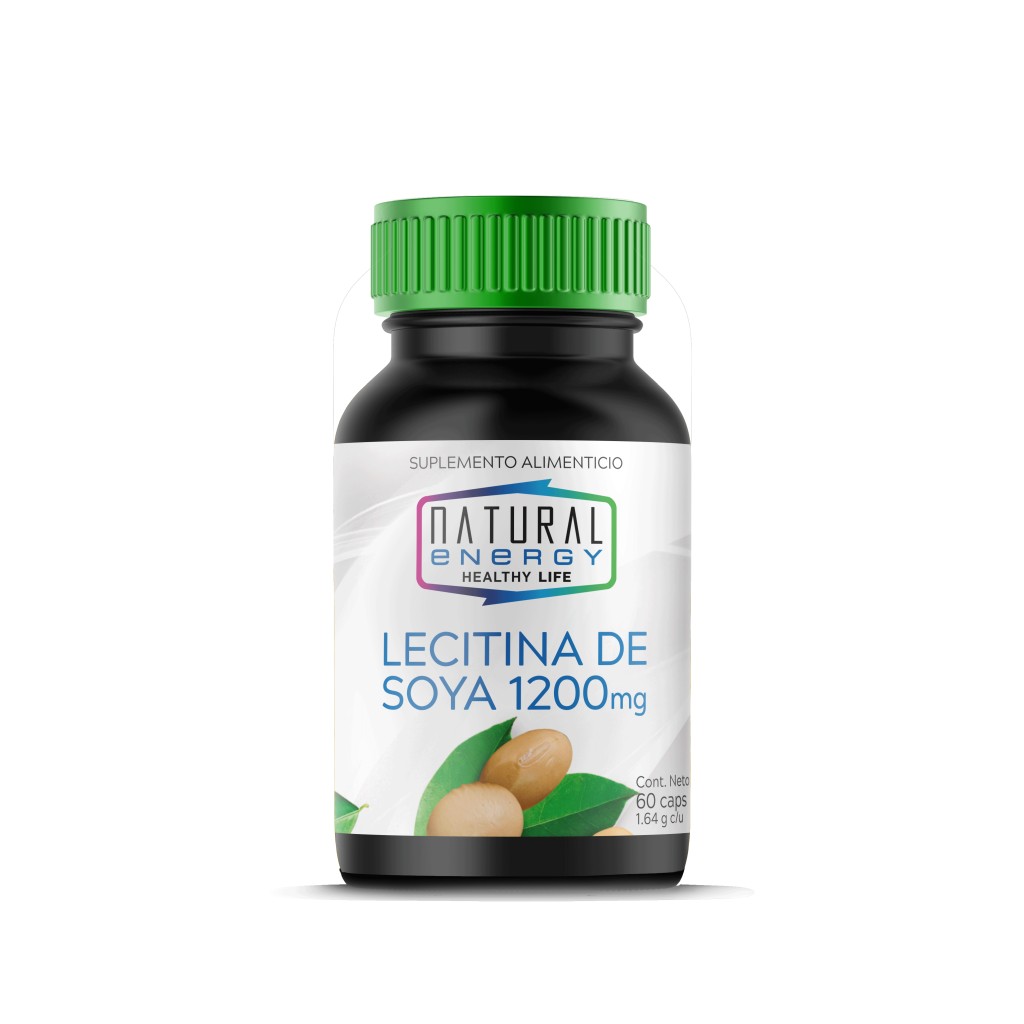 LECIT.SOYA NATURAL E.1200MG 60CAP.