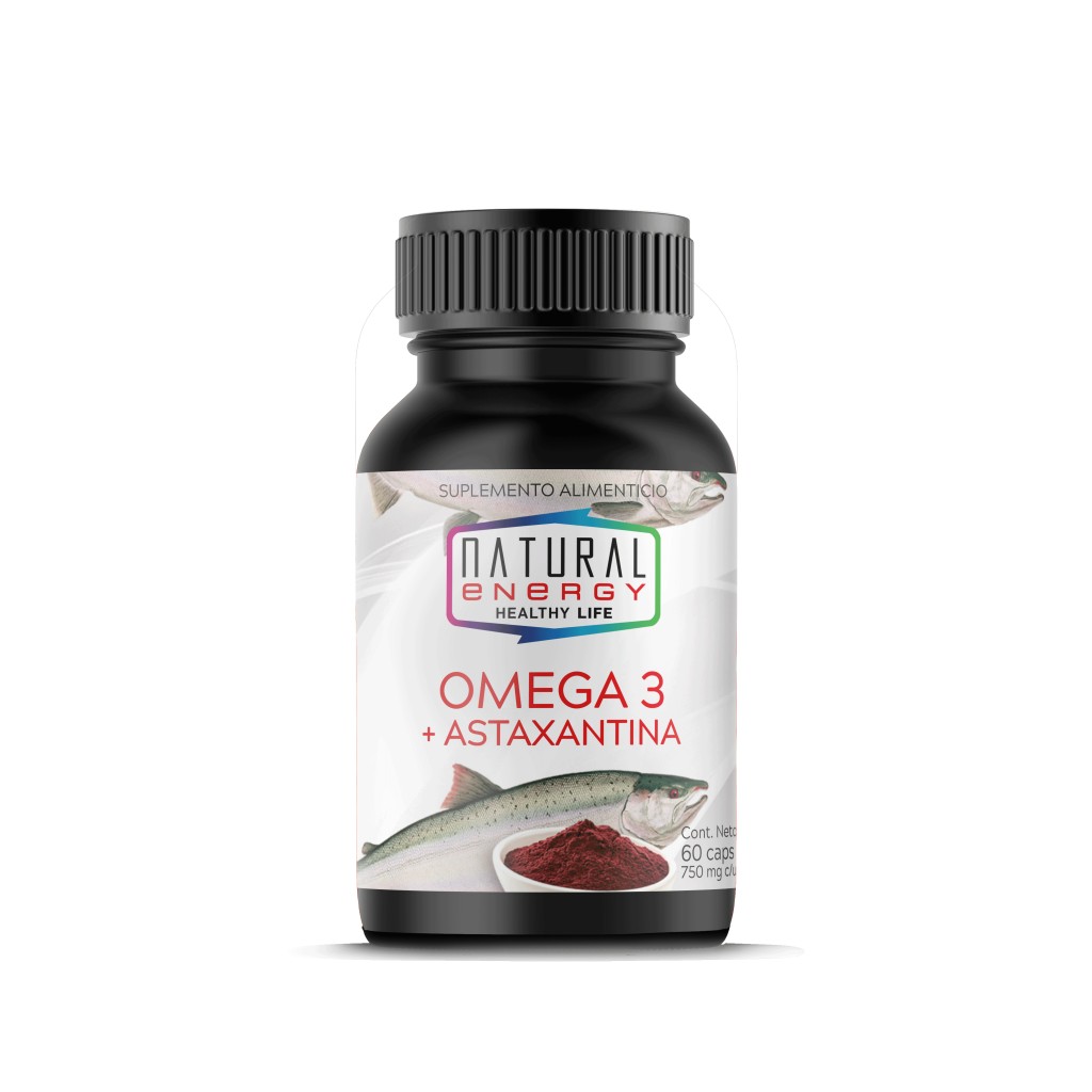 OMEGA 3 NATURAL E.+ASTAX.60CAP.
