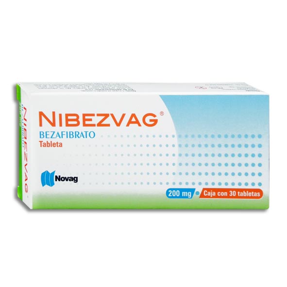 BEZAFIBRATO NIBEZVAG 200MG.C/30T.