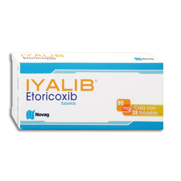 ETORICOXIB IYALIB 90MG.28TAB.