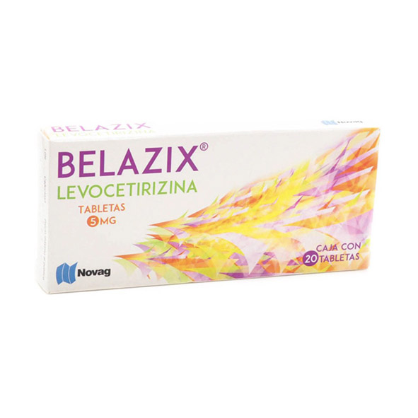 LEVOCETIRIZINA BELAZIX 5MG.20TAB.