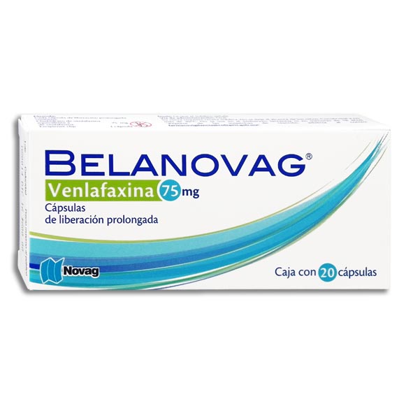 VENLAFAXINA BELANOVAG 75MG.20CAP.