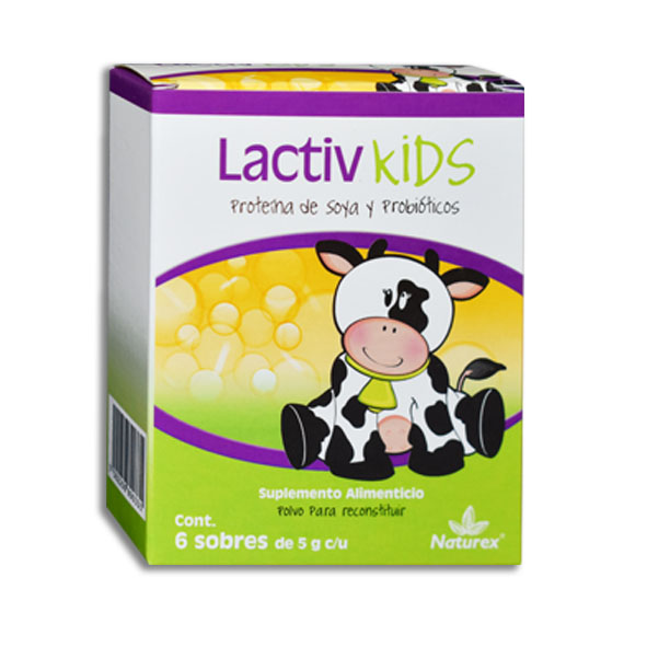 LACTIV KIDS POLVO C/6SOB.