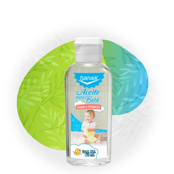 ACEITE SANAX BEBE 60ML.