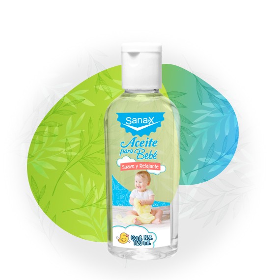 ACEITE SANAX BEBE 120ML.